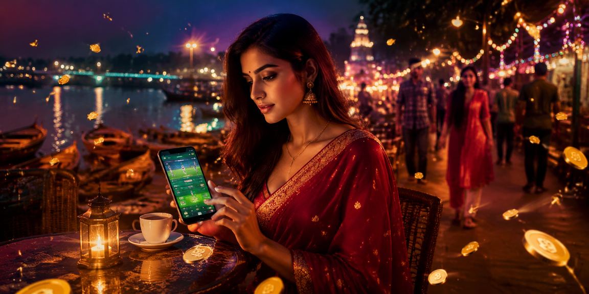 বরিশালে রাতে স্পোর্টস বেটিং বাজারের দৃশ্য